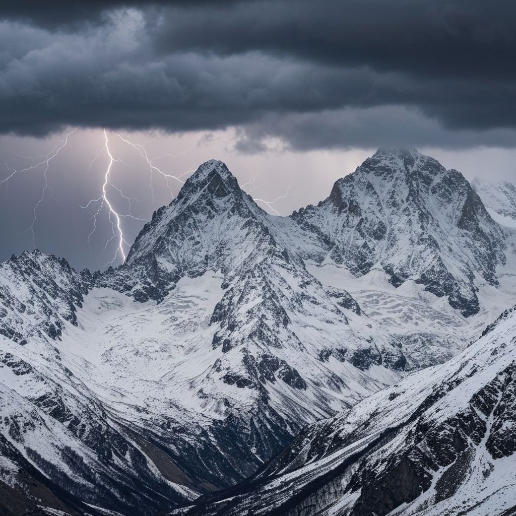 Mountain peaks